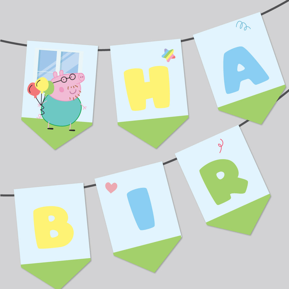 Peppa Pig Birthday Theme