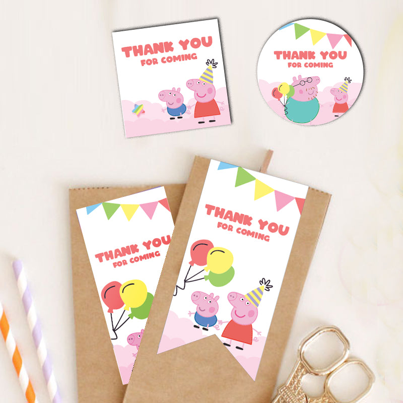 Peppa Pig Birthday Theme