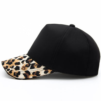 Women Leopard Print Baseball Cap Fashion Hip Hop