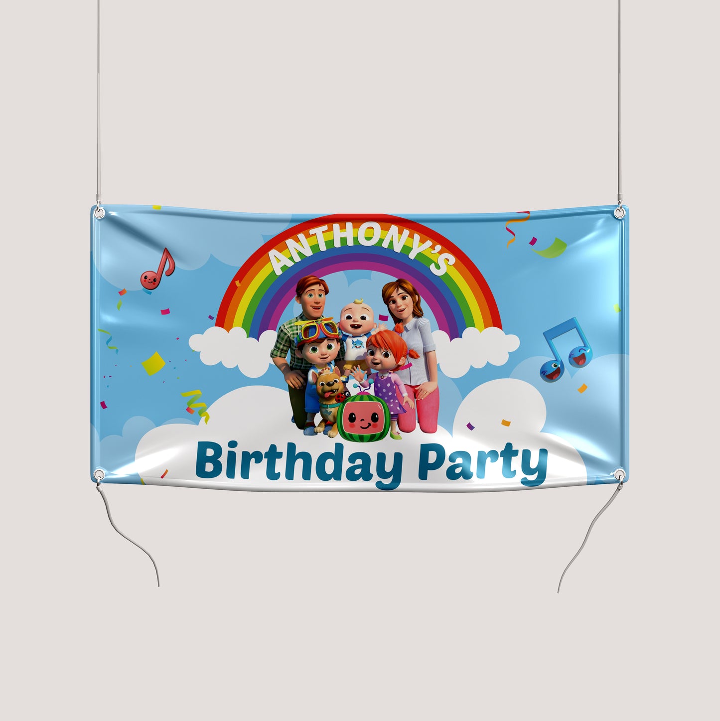 Cocomelon Birthday Theme