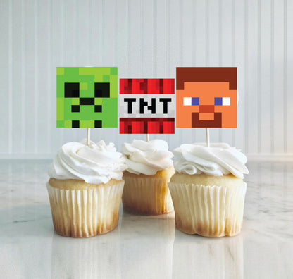 Minecraft Birthday Theme