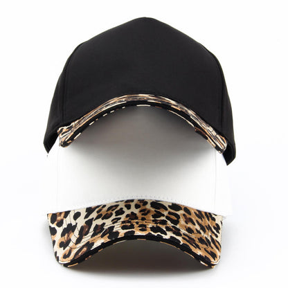 Women Leopard Print Baseball Cap Fashion Hip Hop