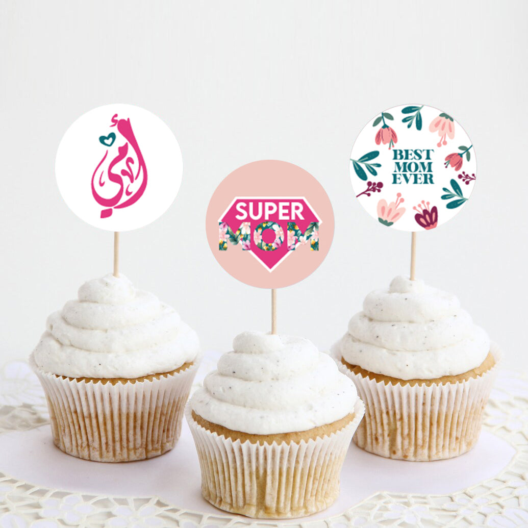 Mother's Day Cupcake Toppers